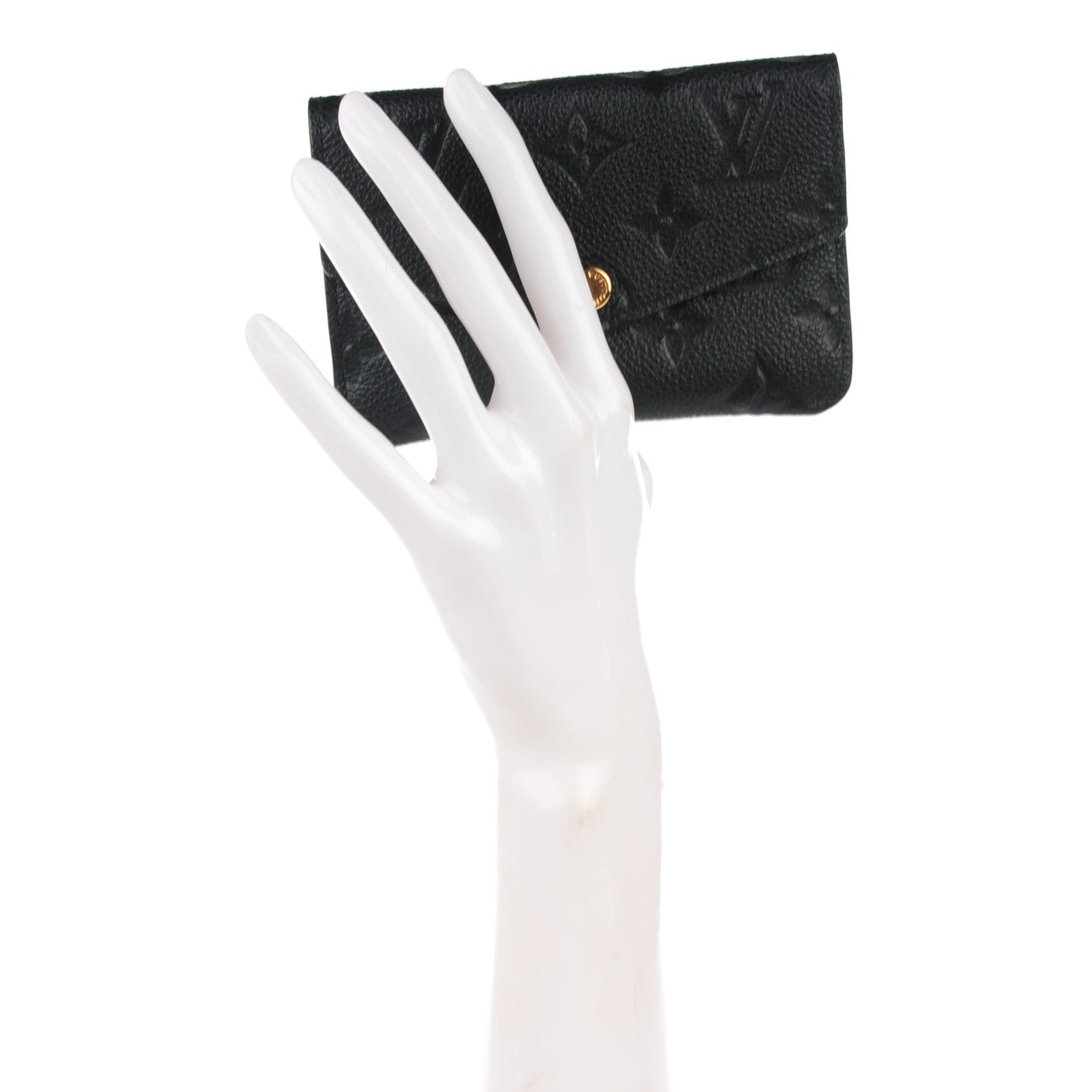 Louis Vuitton Empreinte Key Pouch Black 2 of 7