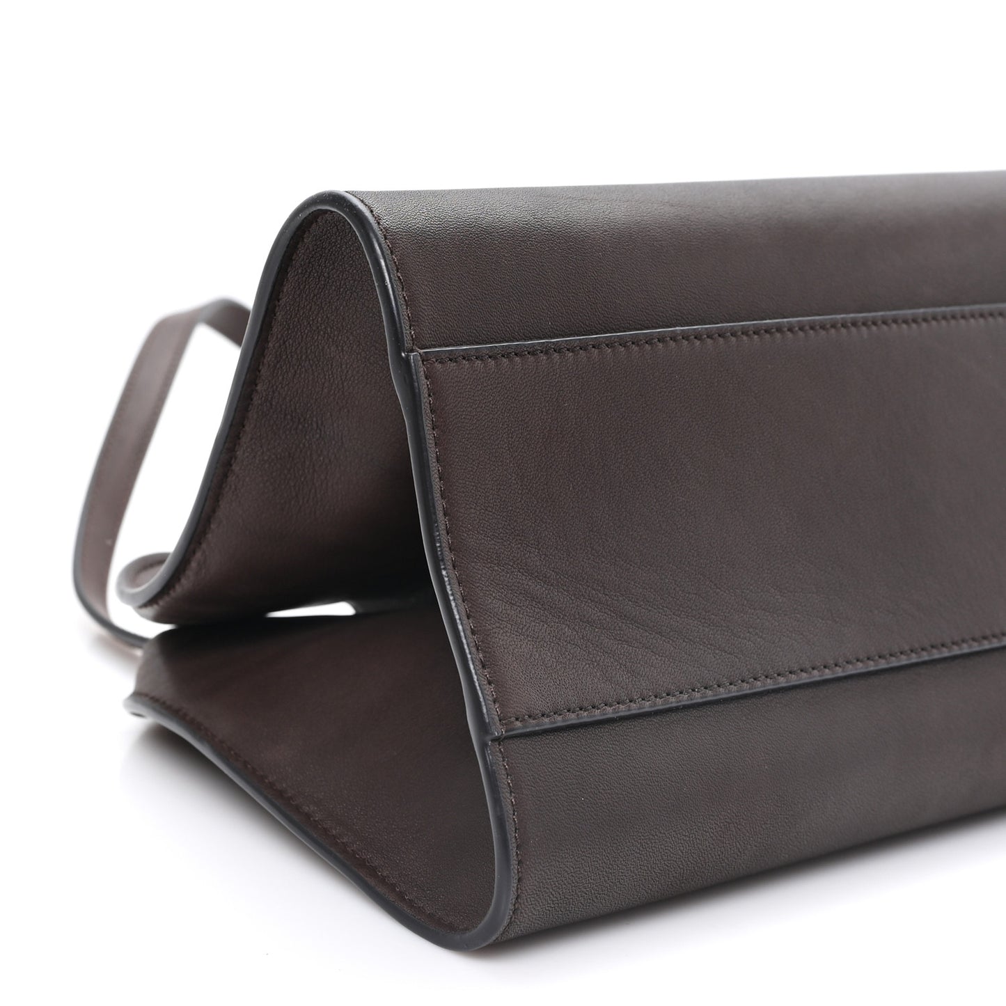 Smooth Calfskin Peggy Bag Chestnut