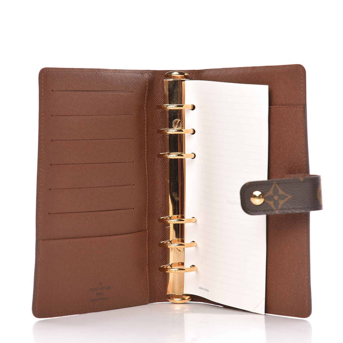 Monogram Medium Ring Agenda Cover