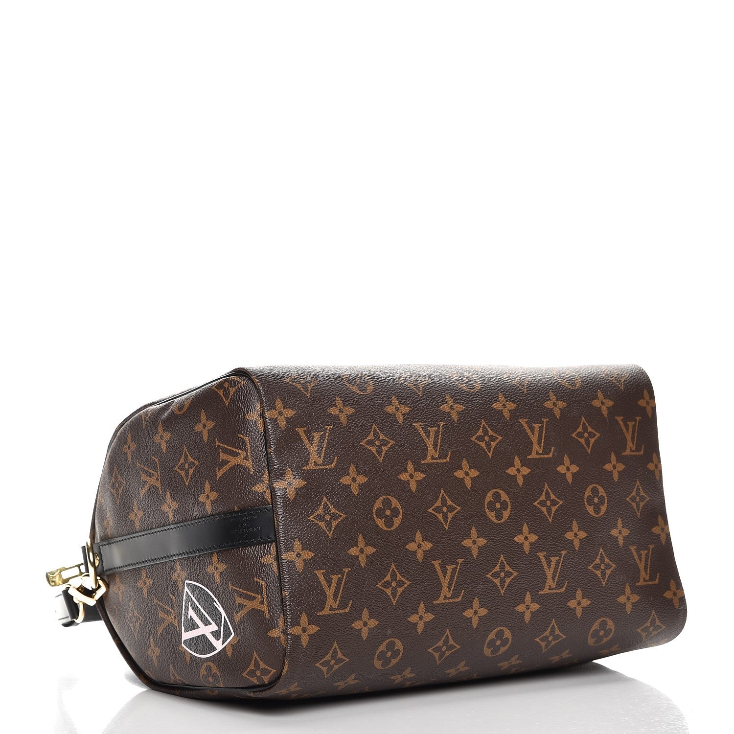 Louis Vuitton Monogram My World Tour Speedy Bandouliere 30 Black 5 of 8
