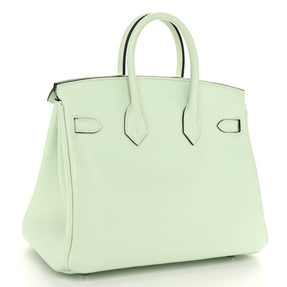 Hermes Swift Birkin 25 Vert Fizz 3 of 13