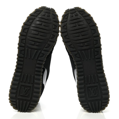 Louis Vuitton Suede Monogram Run Away Sneakers 41 Black 5 of 8