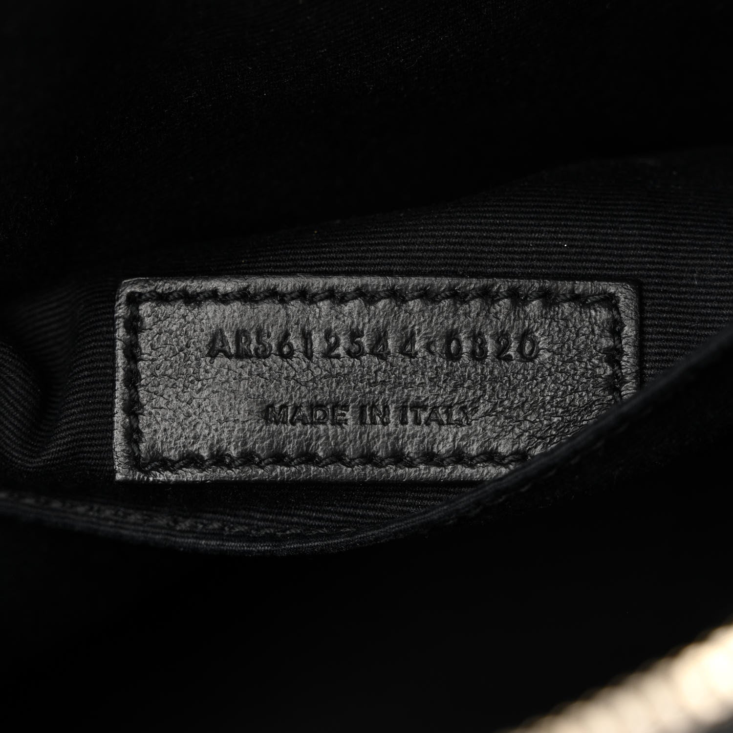 Saint Laurent Calfskin Matelasse Monogram Lou Camera Bag Black 7 of 12