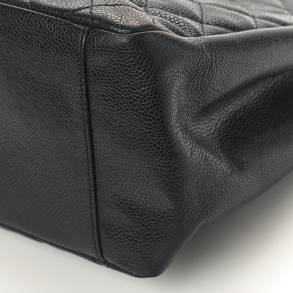 Chanel Caviar Quilted Grand Shopping Tote GST Black 9 of 11