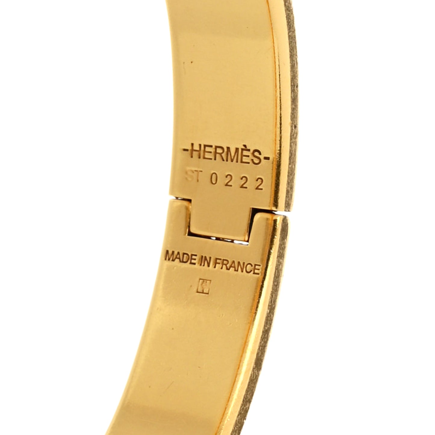 Enamel Narrow Clic Clac H Bracelet PM PM Rose Candeur