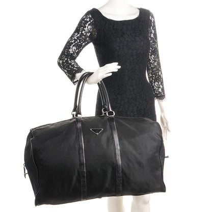 Prada Nylon Viaggio Duffle Black 2 of 9