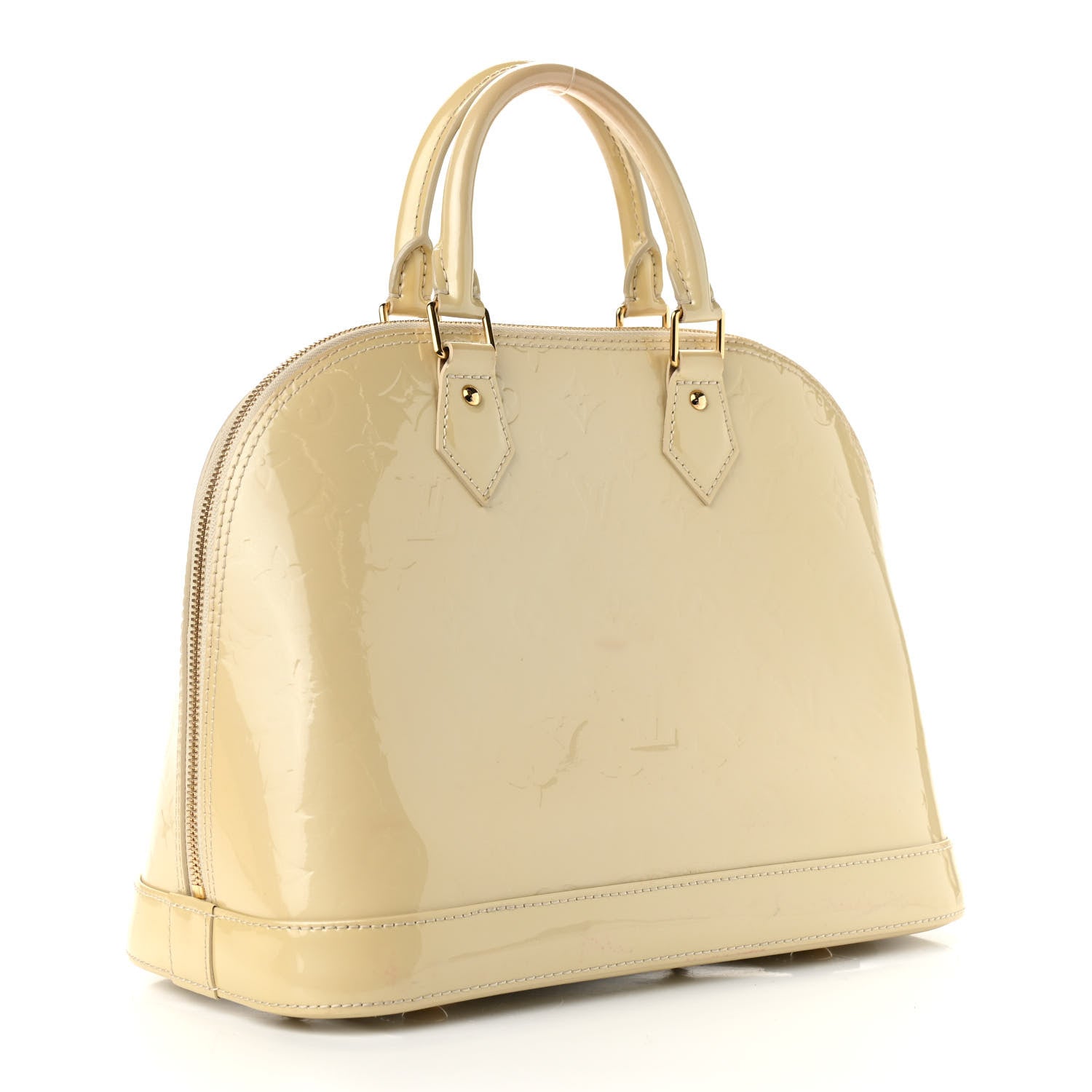 Louis Vuitton Vernis Alma PM Blanc Corail 2 of 16