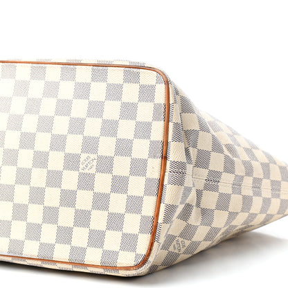 Louis Vuitton Damier Azur Saleya MM 8 of 10