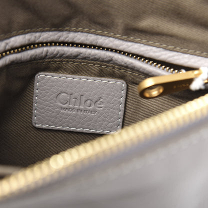Chloe Calfskin Small Marcie Satchel Cashmere Grey 6 of 11