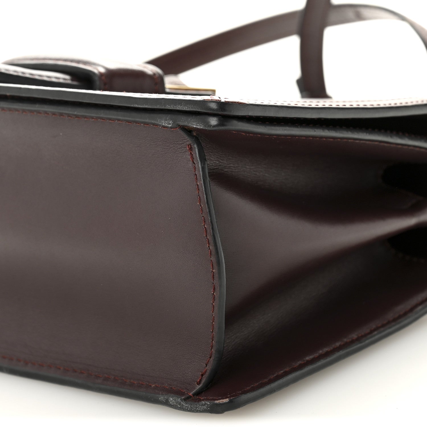 Loewe Calfskin Medium Barcelona Shoulder Bag Dark Red 9 of 15