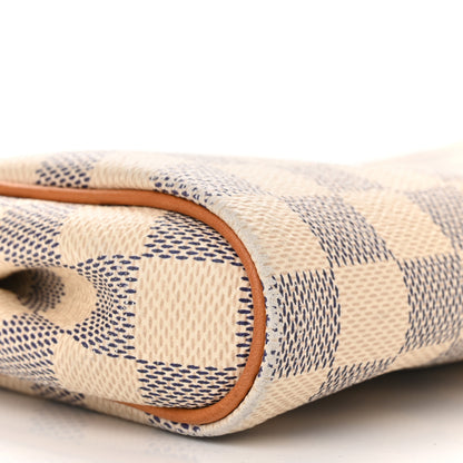 Louis Vuitton Damier Azur Eva Clutch 9 of 11