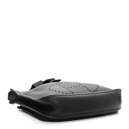 Hermes Taurillon Clemence Evelyne III PM Black 4 of 10