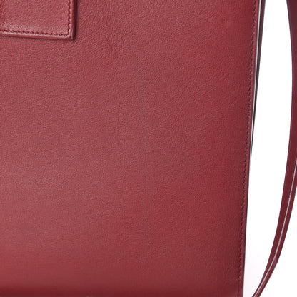 Saint Laurent Calfskin Small Sac De Jour Oxblood 13 of 21