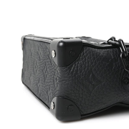 Louis Vuitton Taurillon Monogram Mini Soft Trunk Black 9 of 9