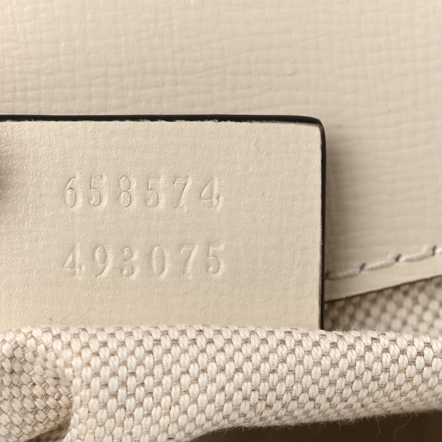 Gucci GG Supreme Monogram Web Mini Horsebit 1955 Shoulder Bag Beige Mystic White 7 of 10