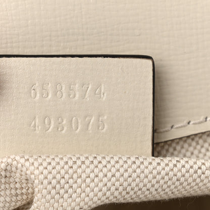 Gucci GG Supreme Monogram Web Mini Horsebit 1955 Shoulder Bag Beige Mystic White 7 of 10
