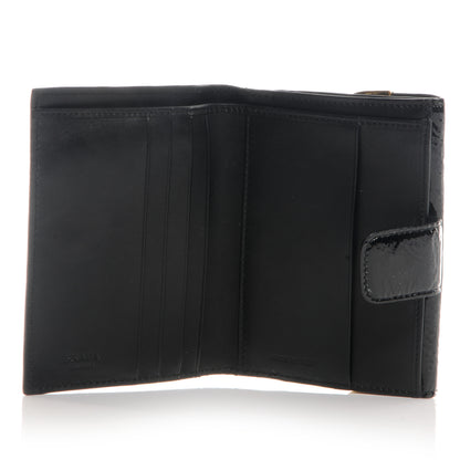 Prada Vernice Wallet Black 7 of 10
