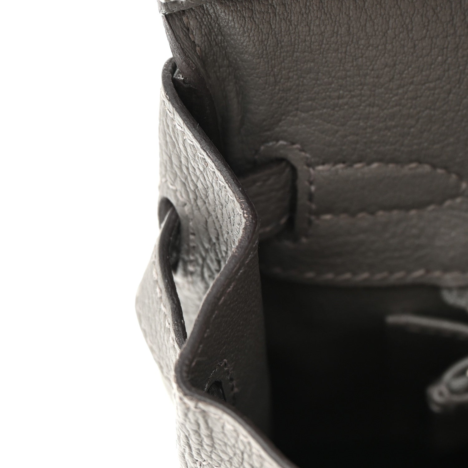 Hermes Togo Birkin 25 Gris Meyer 12 of 15