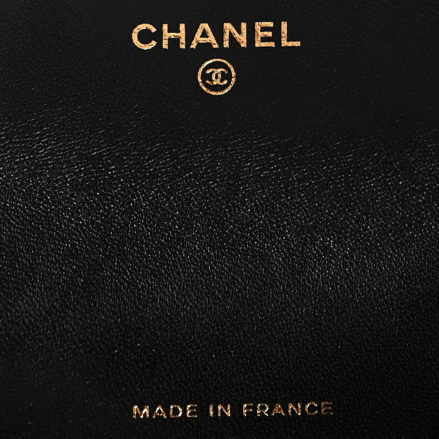Chanel Lambskin Quilted Flap Card Holder Wallet Black 6 of 8