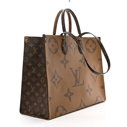 Louis Vuitton Reverse Monogram Giant Onthego GM 3 of 9