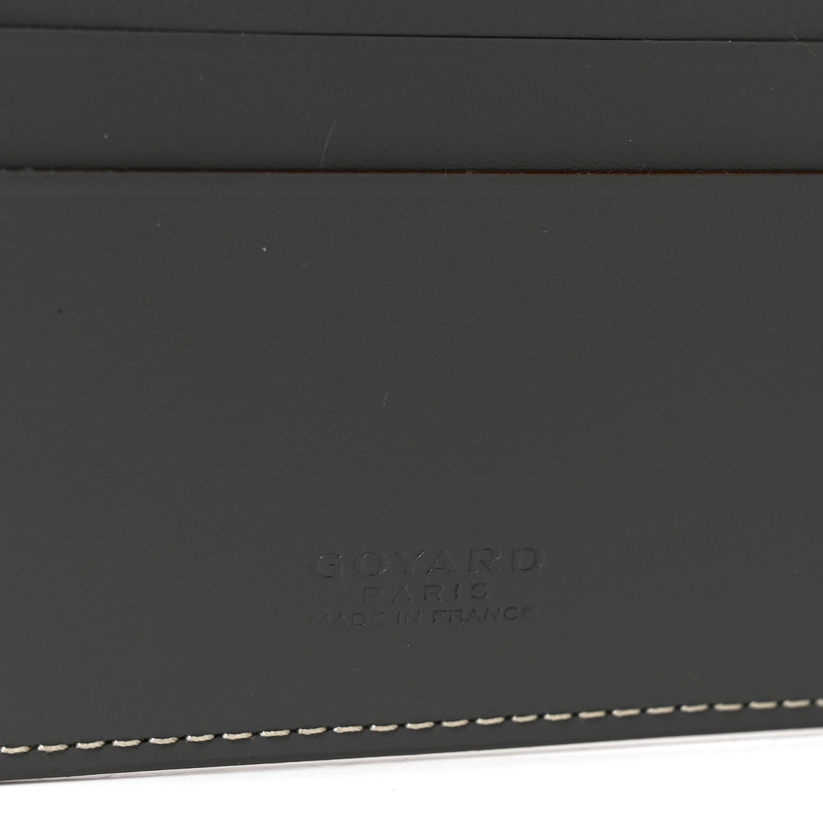 Goyard Goyardine Bi-Fold Victoire PM Wallet Grey 6 of 7