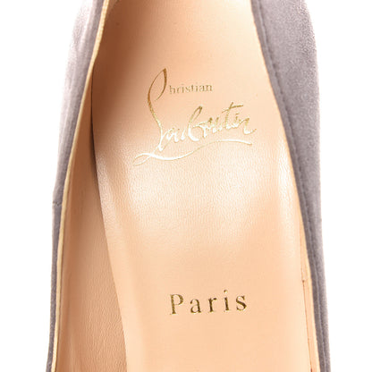 Christian Louboutin Veau Velours So Kate 120 Pumps 37 Storm 7 of 8