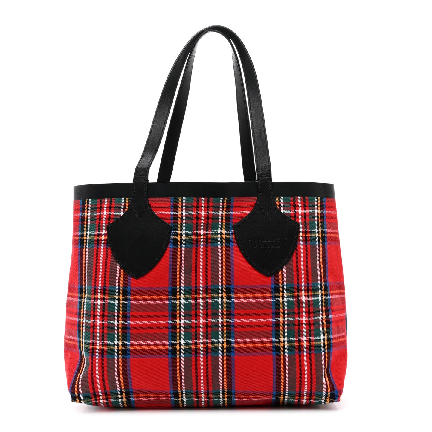 Vintage Check Medium The Giant Reversible Tote Antique Yellow Bright Red