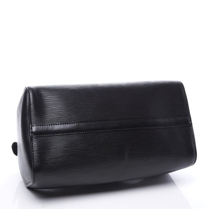 Louis Vuitton Epi Speedy 30 Black 3 of 10