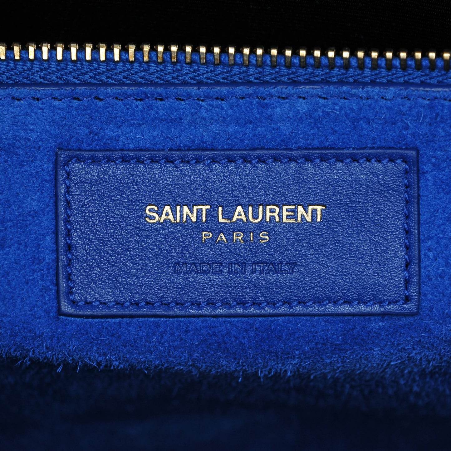 Calfskin Large Sac De Jour Carryall Royal Blue
