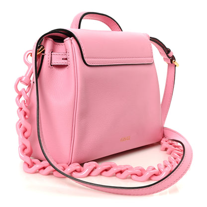 Versace Grained Calfskin Small La Medusa Top Handle Bag Pink 3 of 11