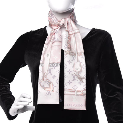 Louis Vuitton Silk Monogram Confidential Bandeau Light Pink 2 of 6