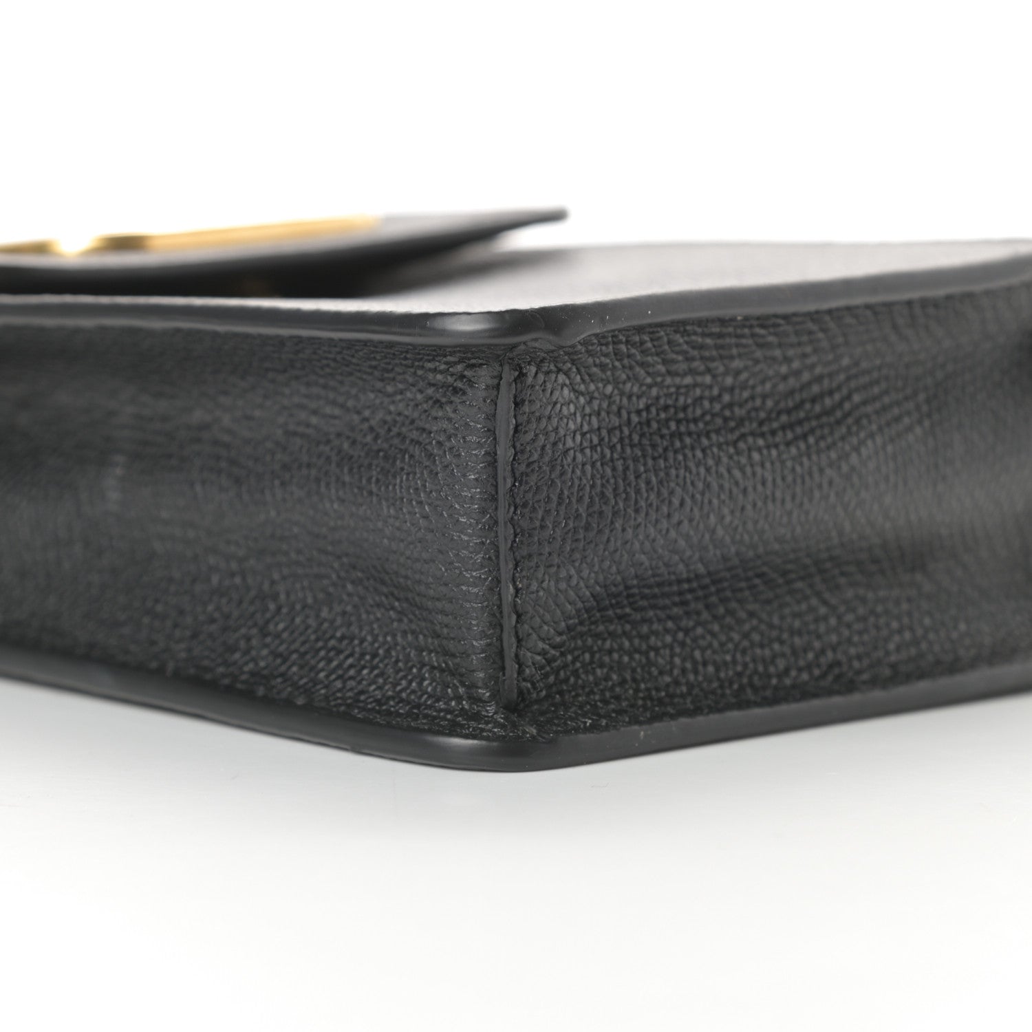 Valentino Garavani Calfskin Vlogo Phone Pouch Black 8 of 12