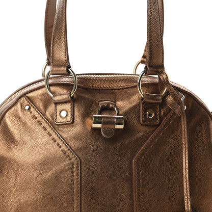 Saint Laurent Metallic Calfskin Medium Muse Copper 12 of 12