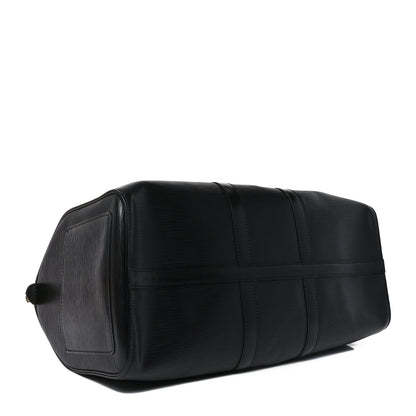 Louis Vuitton Epi Keepall 45 Black 3 of 9
