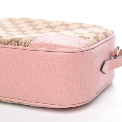 Gucci Monogram Mini Bree Messenger Bag Beige Soft Pink 9 of 9