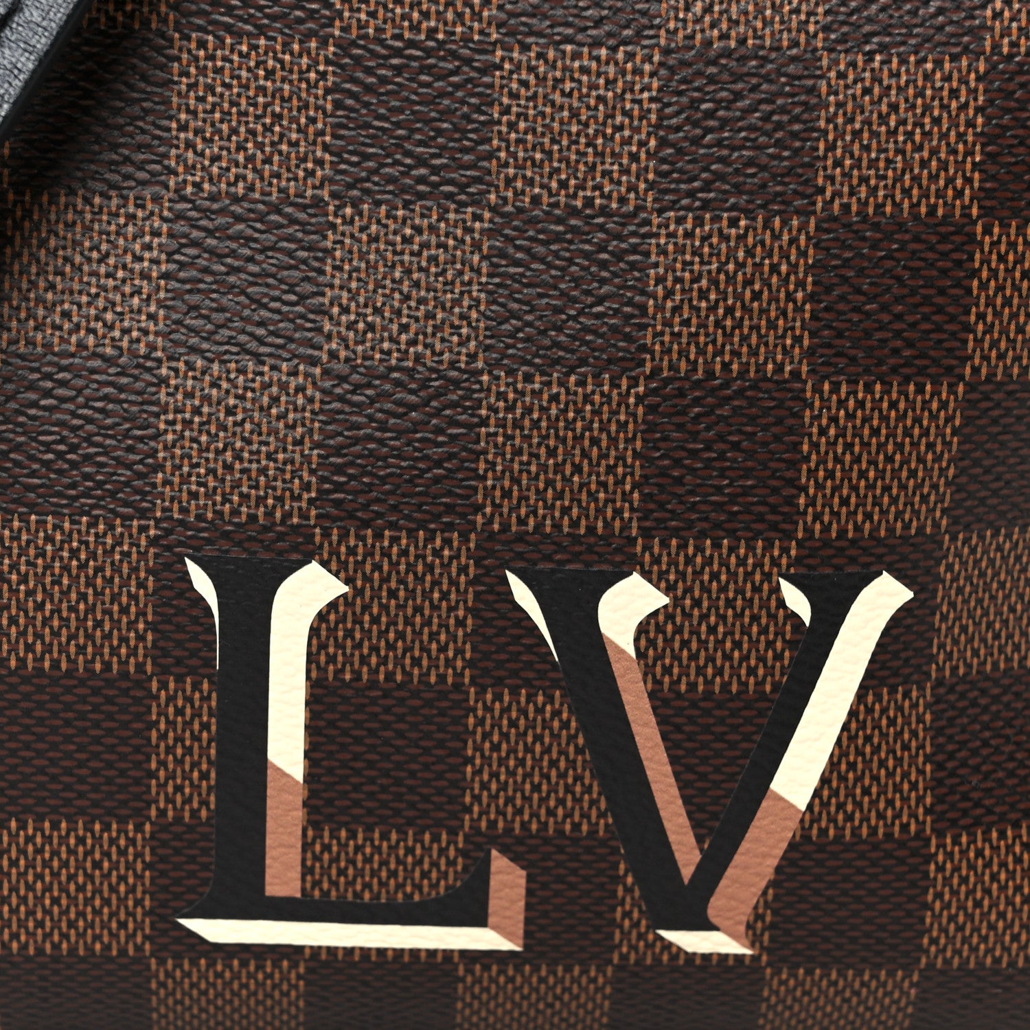 Louis Vuitton Damier Ebene Santa Monica Black 9 of 11