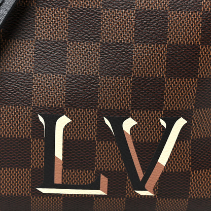 Louis Vuitton Damier Ebene Santa Monica Black 9 of 11
