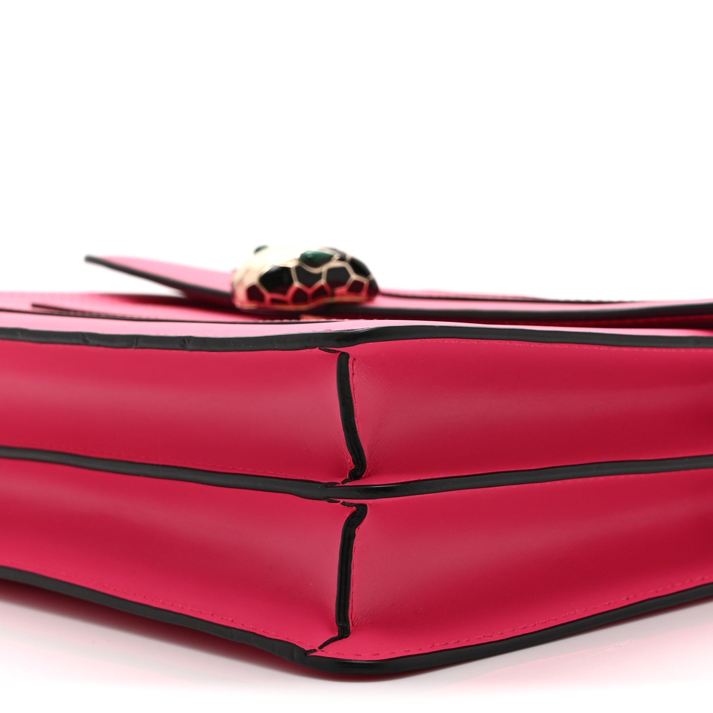 Calfskin Serpenti Forever Shoulder Bag Pink