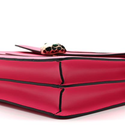 Bulgari Calfskin Serpenti Forever Shoulder Bag Pink 11 of 11