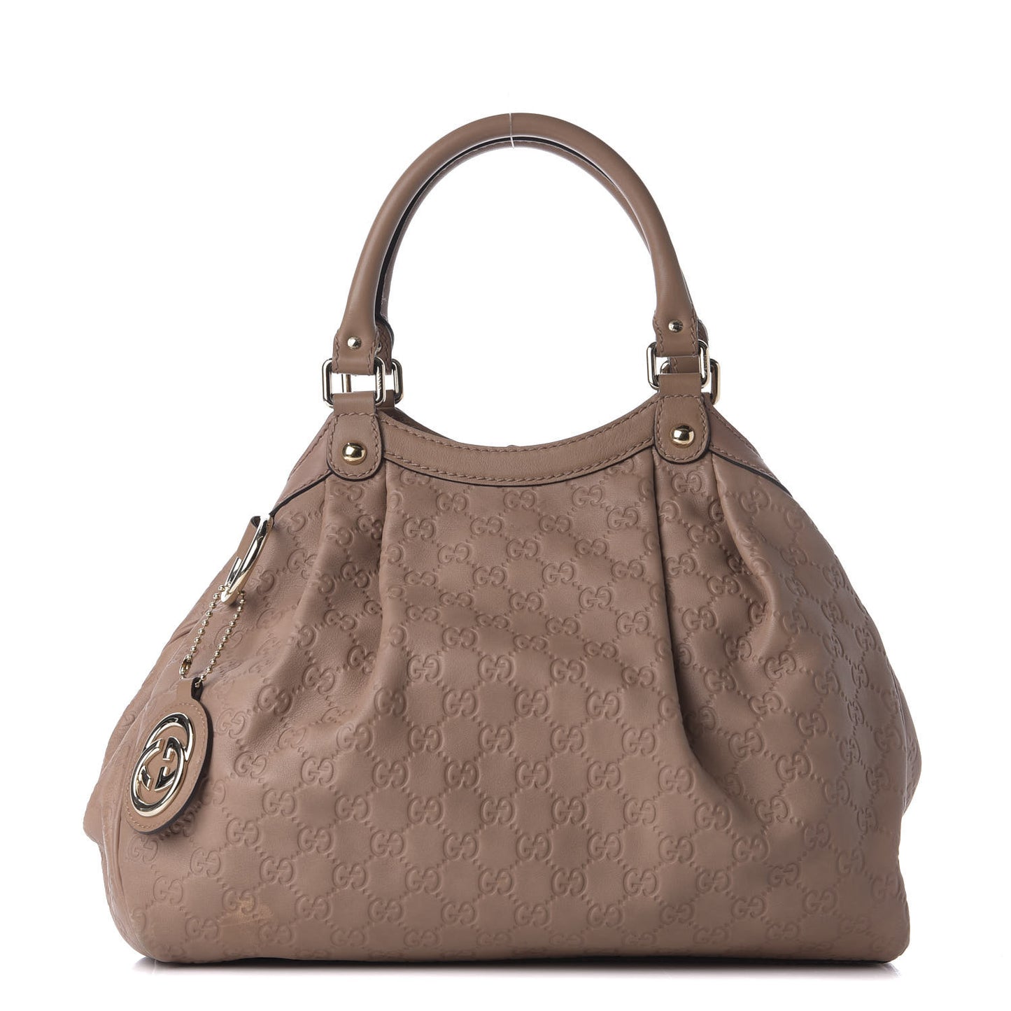 Guccissima Medium Sukey Tote Rose Beige