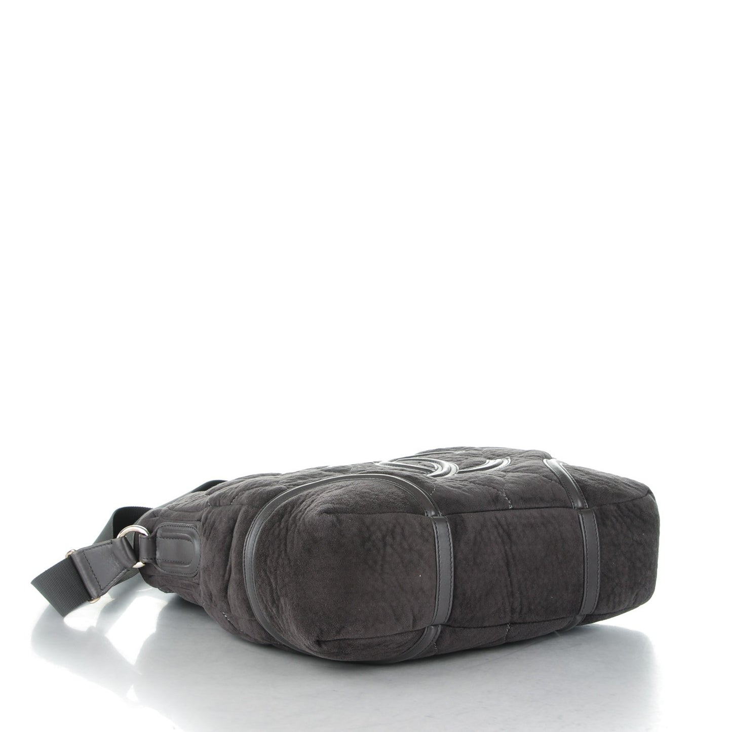Microsuede Quilted Rodeo Drive Hobo Black