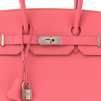 Hermes Togo BIRKIN 35 Rose Lipstick 8 of 15