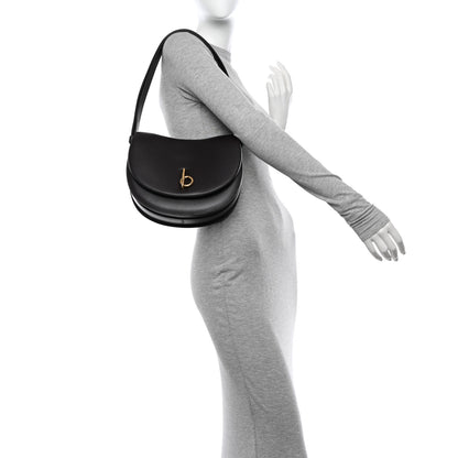 Burberry Calfskin Medium Rocking Horse Crossbody Brown 2 of 11