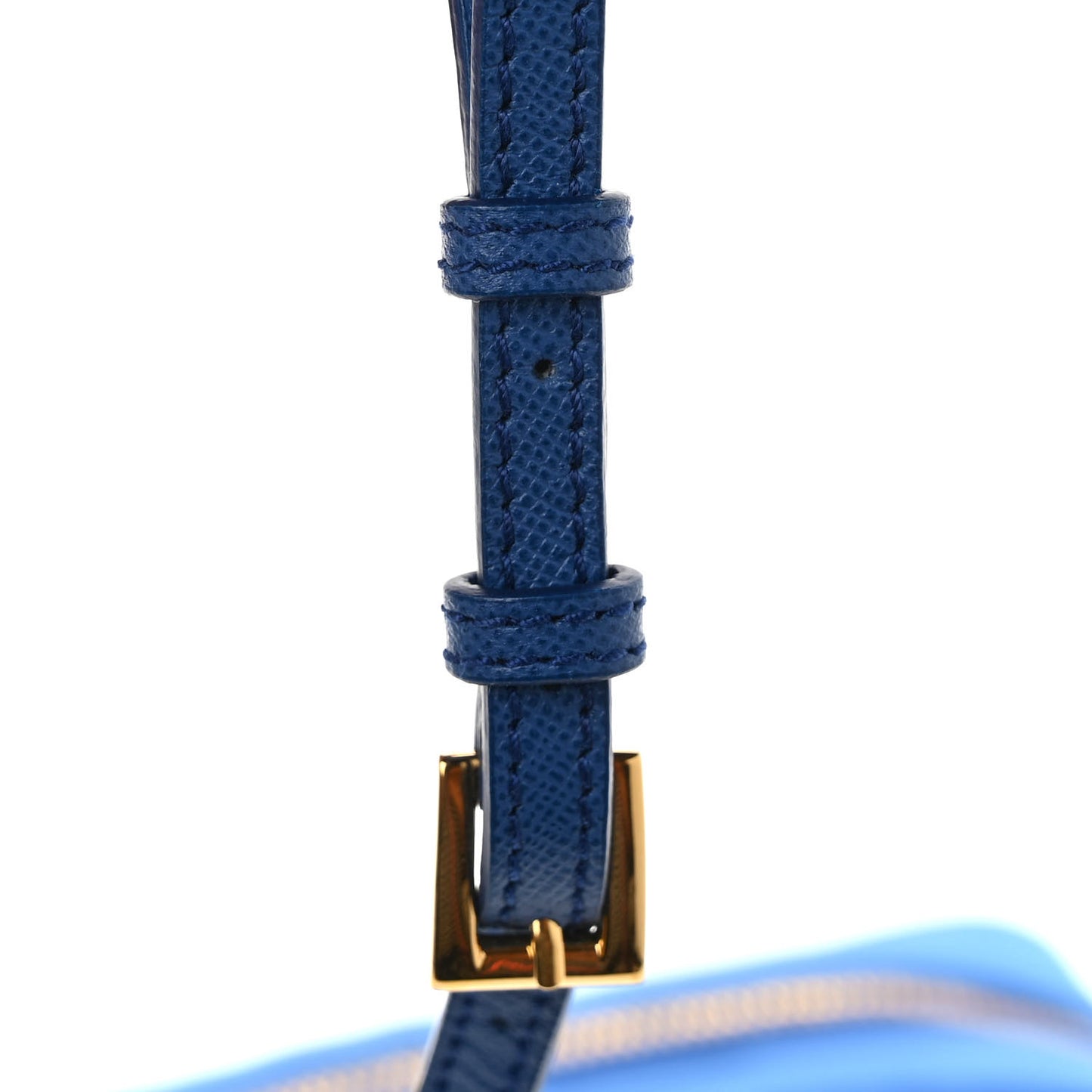Tessuto Nylon Bow Camera Bag Blue