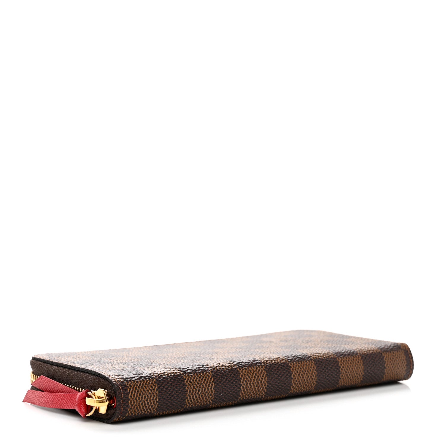 Louis Vuitton Damier Ebene Clemence Wallet Cherry 4 of 6