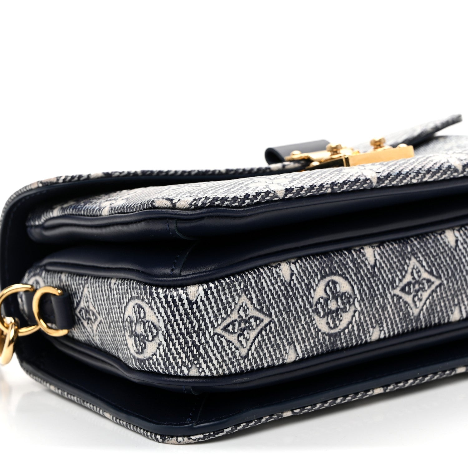 Louis Vuitton Monoglam Pochette Metis East West Blue 8 of 9