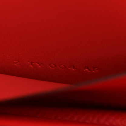 Hermes Epsom Enamel Constance Slim Wallet Rose Texas Rouge De Coeur 7 of 7