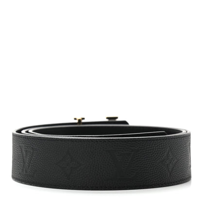 Louis Vuitton x NBA Embossed Monogram 40mm LV Initiales Reversible Belt 100 40 Black 2 of 6