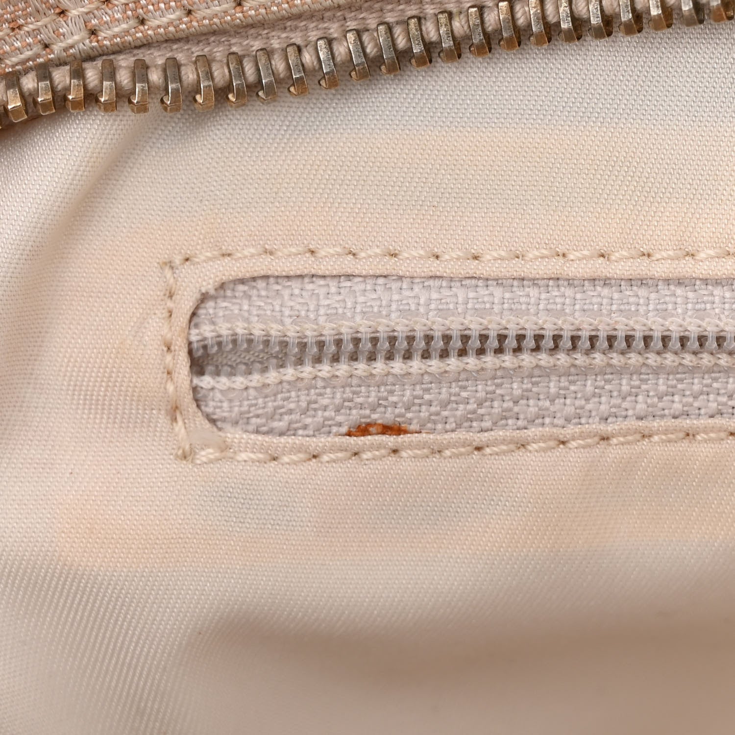 Chanel Nylon Travel Bowler Beige 12 of 12
