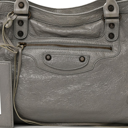 Balenciaga Agneau Classic Hardware City Gris Pyrite 8 of 17
